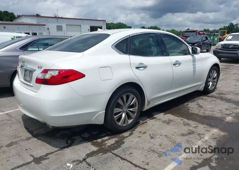2012 Infiniti M37 z USA, uszkodzony, nr VIN JN1BY1AP7CM333265
